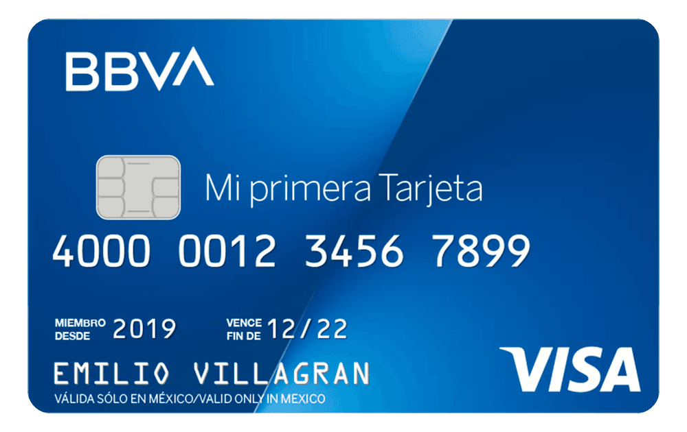 Tarjeta Mi Primera Tarjeta BBVA