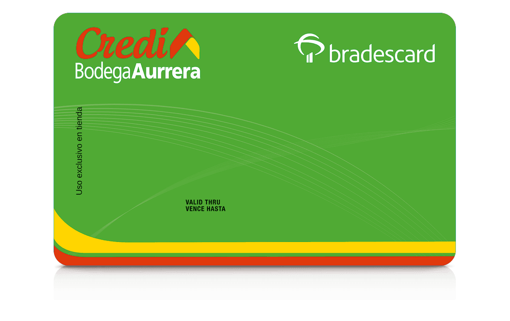 Tarjeta CrediBodega bradescard