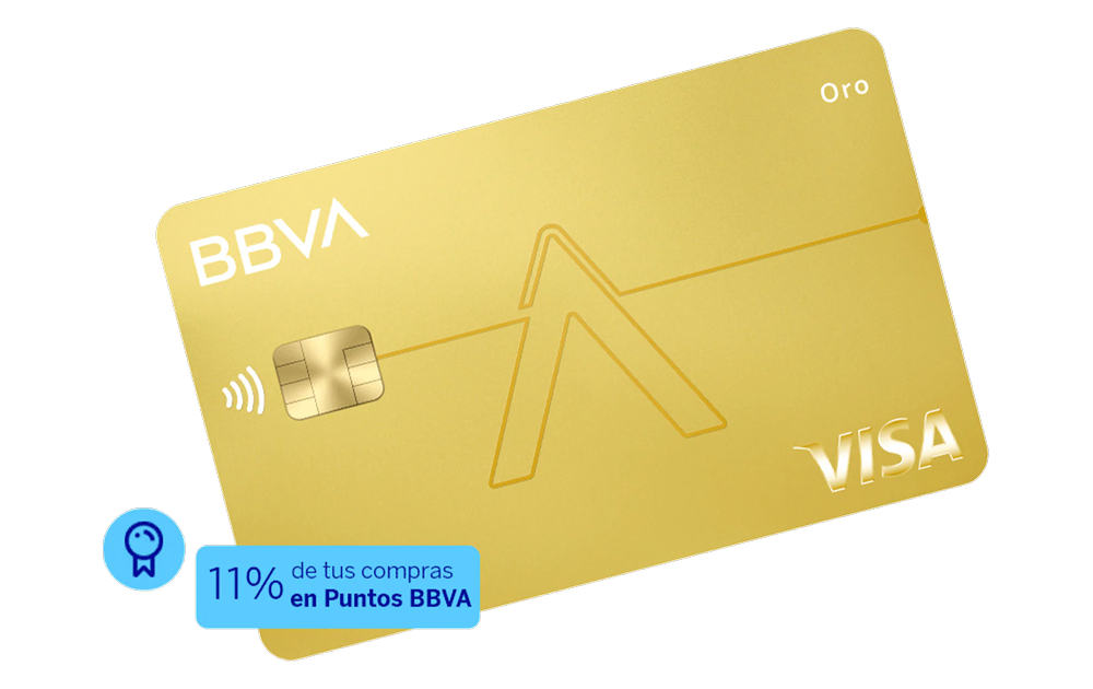 Tarjeta BBVA Oro